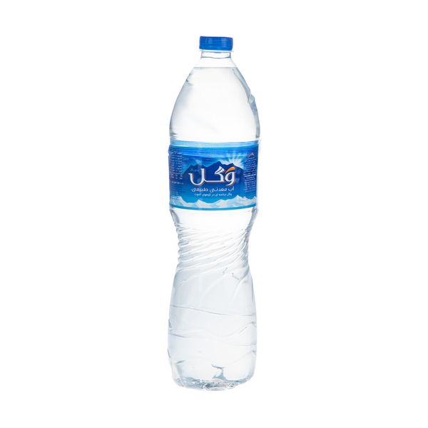 آب معدنی وگل حجم 1.5 لیتر