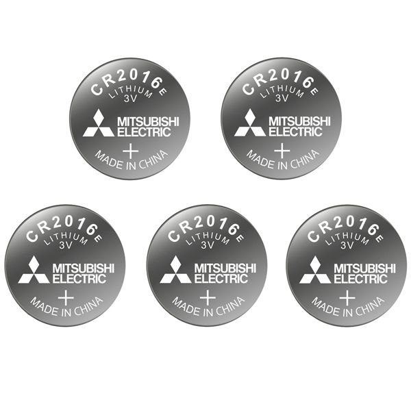 باتری سکه ای میتسوبیشی الکتریک کد 2016 بسته 5 عددی