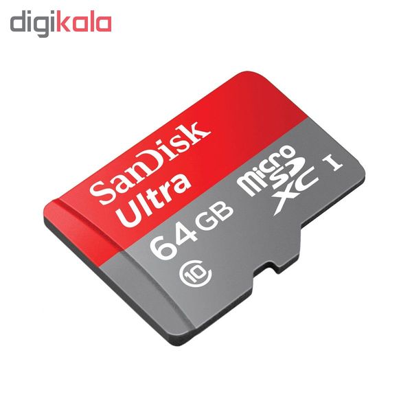 کارت حافظه microSDXC  مدل Ultra A1 کلاس 10 استاندارد UHS-I سرعت 100MBps ظرفیت 64 گیگابایت