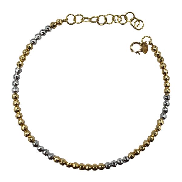 دستبند طلا 18 عیار زنانه آزوریت مدل 327