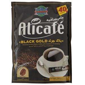 پودر قهوه علی کافه مدل Black Gold - 40 ساشه 2.5 گرمی