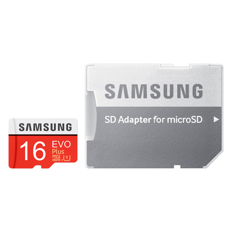 کارت حافظه microSDHC  مدل Evo Plus کلاس 10 استاندارد UHS-I U1 سرعت 95MBps ظرفیت 16 گیگابایت به همراه آداپتور SD