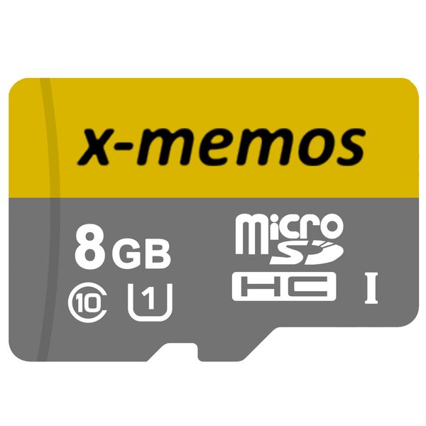 کارت حافظه microSDHC ایکس-مموس کلاس 10 استاندارد UHS-I U1 سرعت 30MBps ظرفیت 8 گیگابایت