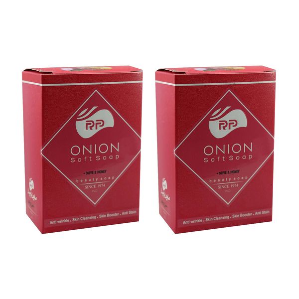 صابون شستشو آرپی مدل ONION وزن 95 گرم مجوعه 2 عددی