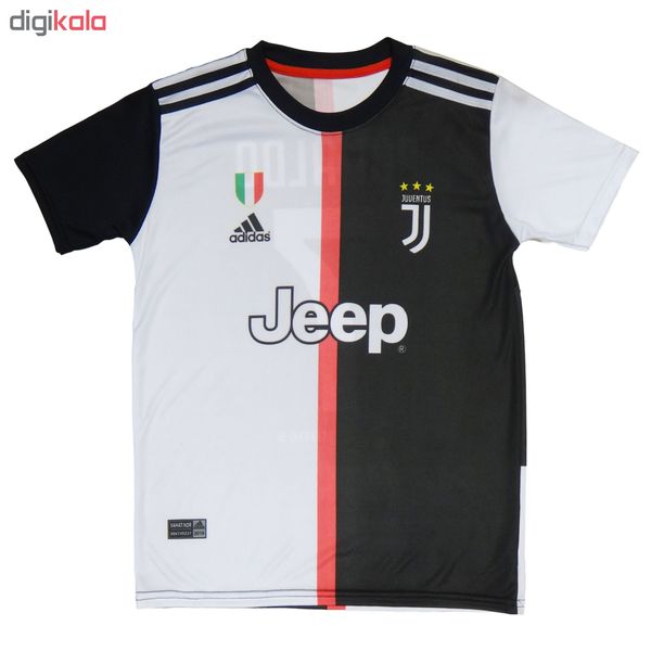 ست پیراهن و شورت ورزشی پسرانه طرح یوونتوس کد Juventus-2020