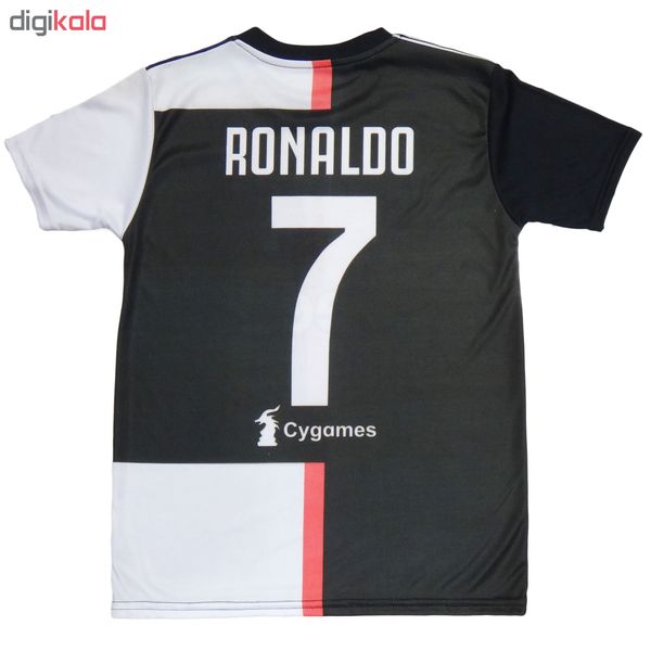 ست پیراهن و شورت ورزشی پسرانه طرح یوونتوس کد Juventus-2020