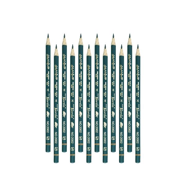 مداد مشکی پارس مداد مدل لاک پشت ایرانی کد 2001 بسته 12 عددی