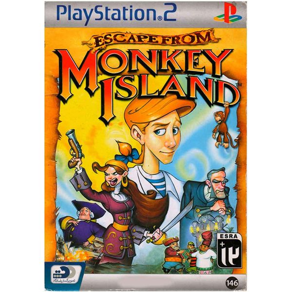 بازی ESCAPE FROM MONKEY ISLAND مخصوص PS2 نشر تصویر گستر پاسارگاد