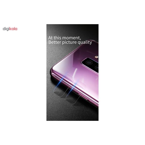 محافظ لنز دوربین باسئوس مدل GL-019 مناسب برای گوشی موبایل سامسونگ Galaxy S9 Plus