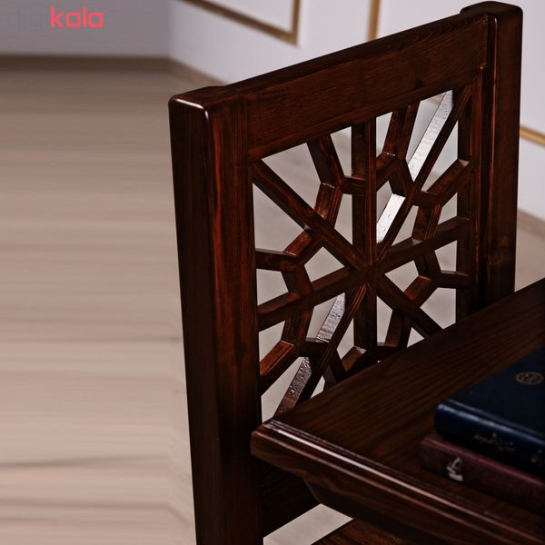 میز و صندلی نماز مدل 647 صنایع چوب ساج