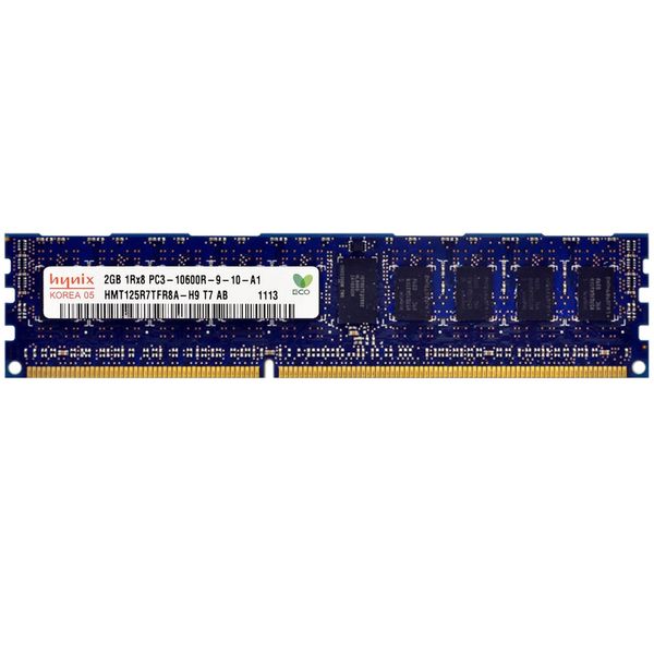 رم سرور DDR3 تک کاناله 1333 مگاهرتز CL9 هاینیکس مدل HMT125R7TFR8A-H9 T7 AB-C ظرفیت 2 گیگابایت