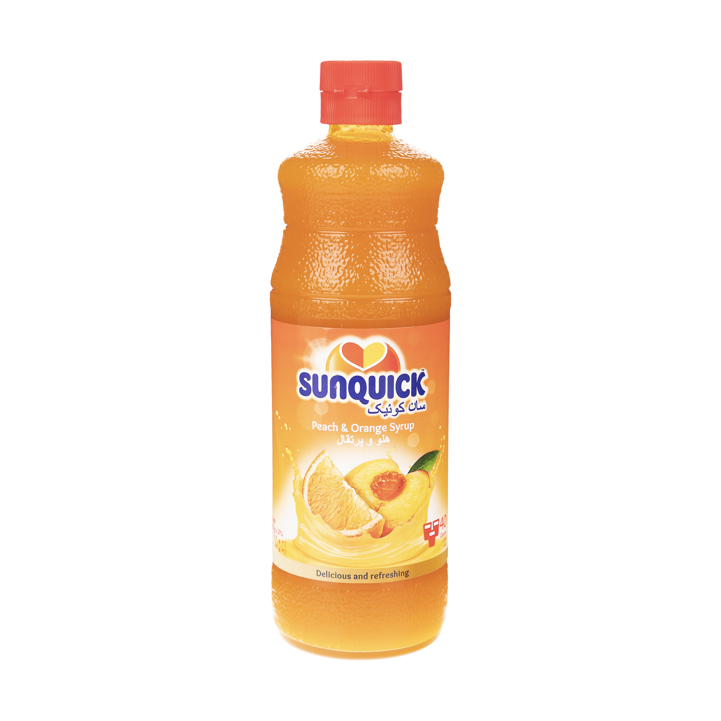 شربت هلو و پرتقال سان کوئیک - 1100 گرم