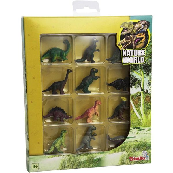 عروسک دایناسور سیمبا مدل Nature World سایز خیلی کوچک