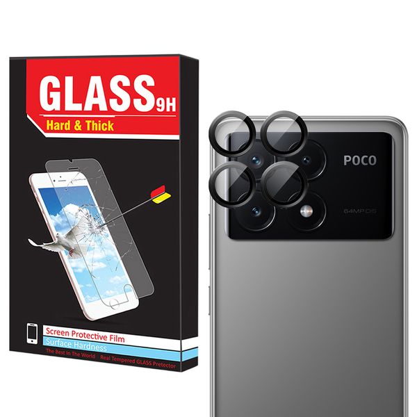 محافظ لنز دوربین هارد اند تیک مدل Ring-Metal-HT مناسب برای گوشی موبایل شیائومی Poco X6 Pro