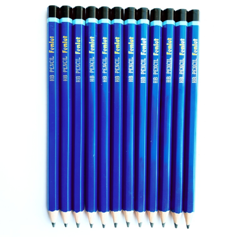 مداد مشکی فنلوت مدل FBP02 بسته 12 عددی