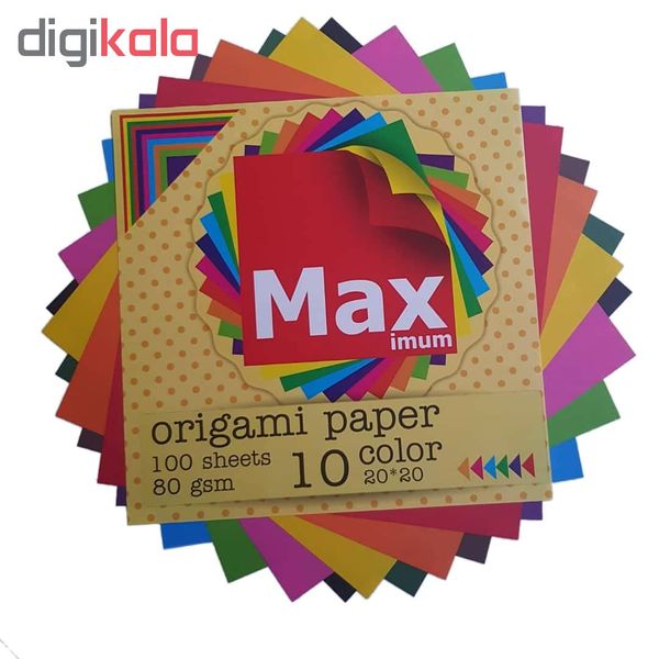 کاغذ اوریگامی کد C10 بسته 100 عددی