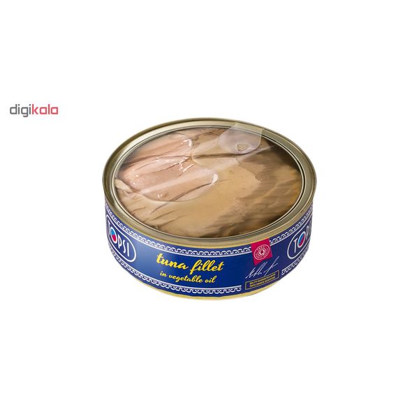  کنسرو ماهی فیله تن در روغن گیاهی تاپسی - 240 گرم