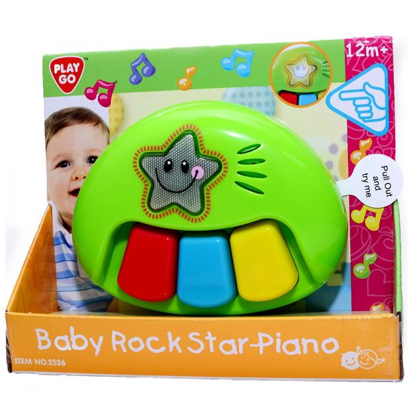 اسباب بازی آموزشی پلی‌گو مدل Baby Rock Star Piano