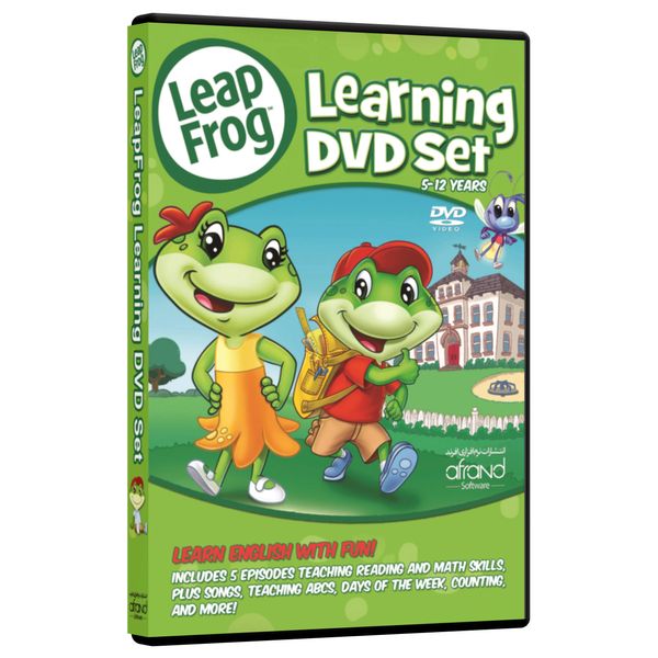 ویدئو آموزش زبان انگلیسی LeapFrog Learning DVD Set انتشارات نرم افزاری افرند