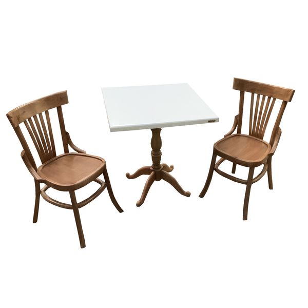 میز و صندلی ناهار خوری اسپرسان چوب کد Sm53