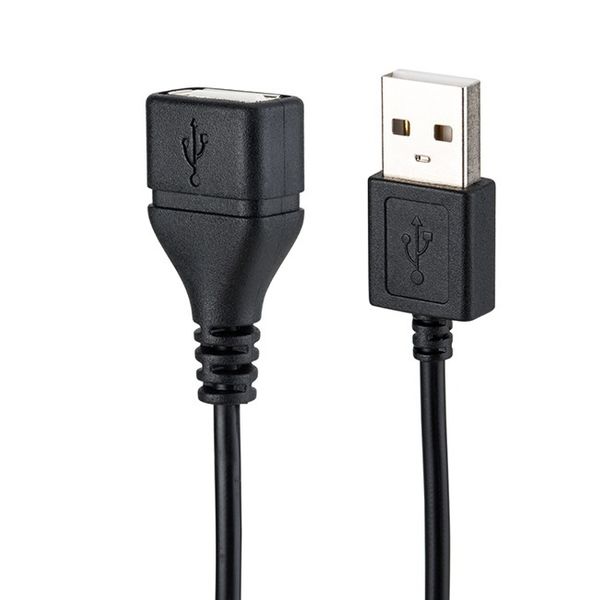 کابل افزایش طول برق USB 2.0 جی جی سی کد E40 طول 0.4 متر