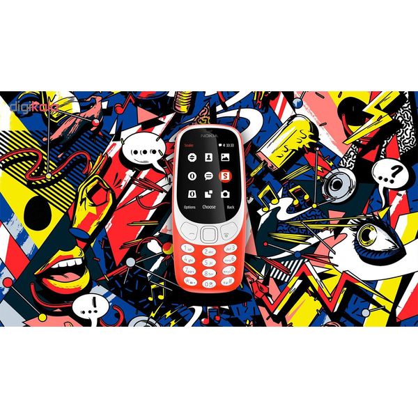 گوشی موبایل نوکیا مدل 2017 3310 FA دو سیم کارت 