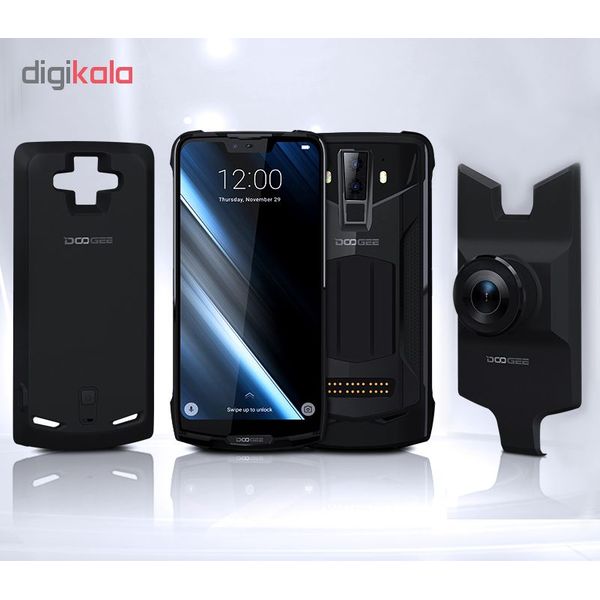 گوشی موبایل دوجی مدل S90 دو سیم کارت ظرفیت 128 گیگابایت همراه با ماژول دوربین عکاسی در شب و گیم پد و پاوربانک