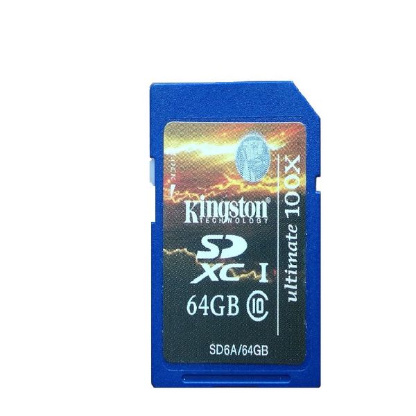 کارت حافظه SDXC کینگستون مدل sd6a کلاس 10 استانداردUHS-I U1سرعت 120MBps ظرفیت 64 گیگابایت