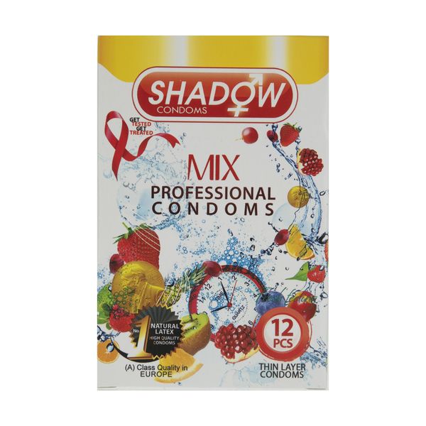 کاندوم شادو مدل Mix بسته 12 عددی