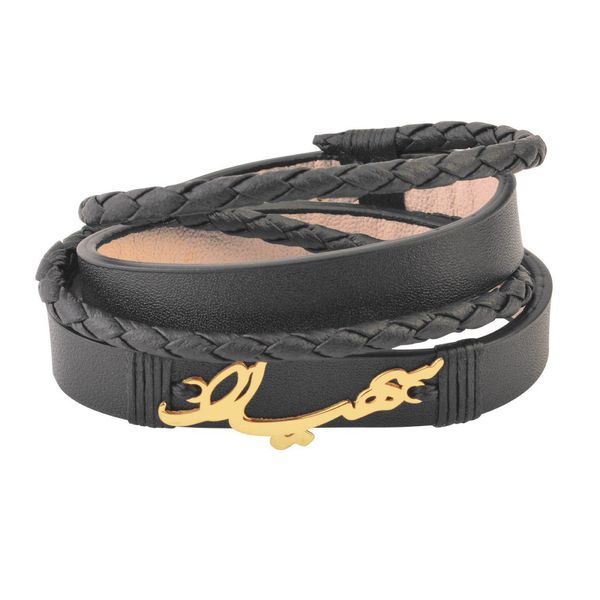 دستبند طلا 18 عیار زنانه کابوک طرح سهیلا کد C0149