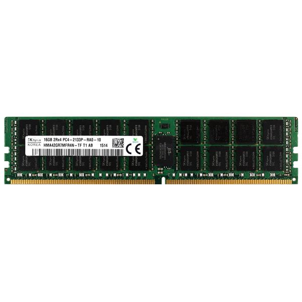 رم سرور DDR4 تک کاناله 2133 مگاهرتز CL15 اس کی هاینیکس مدل HMA42GR7AFR4N-TF ظرفیت 16 گیگابایت
