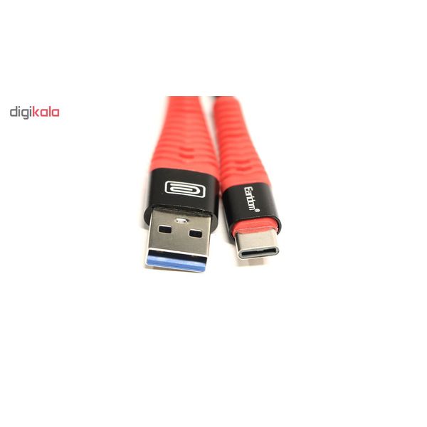 کابل تبدیل USB به USB-C ارلدام مدل EC-060C طول 1 متر