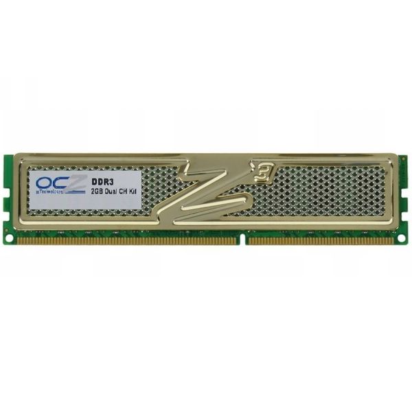 رم دسکتاپ DDR3 تک کاناله 1600 مگاهرتز CL8 او سی زد مدل 3G1600LV ظرفیت 2 گیگابایت