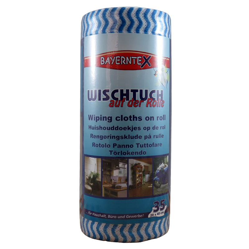 دستمال نظافت بایرن تکس مدل Wischtuch رول 35 عددی