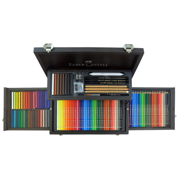 مداد رنگی فابرکاستل مدل پلی کروموس کد 135728 مجموعه 108 عددی