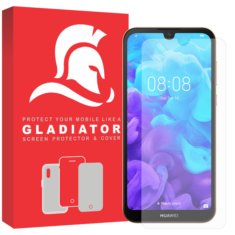 محافظ صفحه نمایش گلادیاتور مدل GLH1000 مناسب برای گوشی موبایل هوآوی Y5 2019