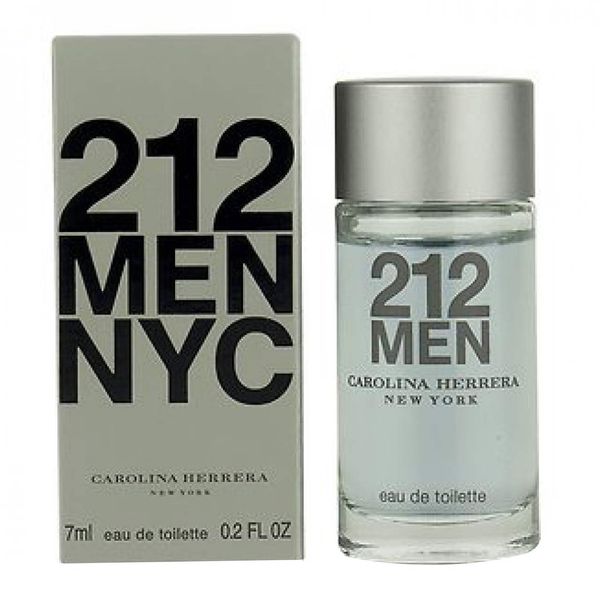 عطر جیبی مردانه کارولینا هررا مدل Men NYC 212 حجم 7 میلی لیتر