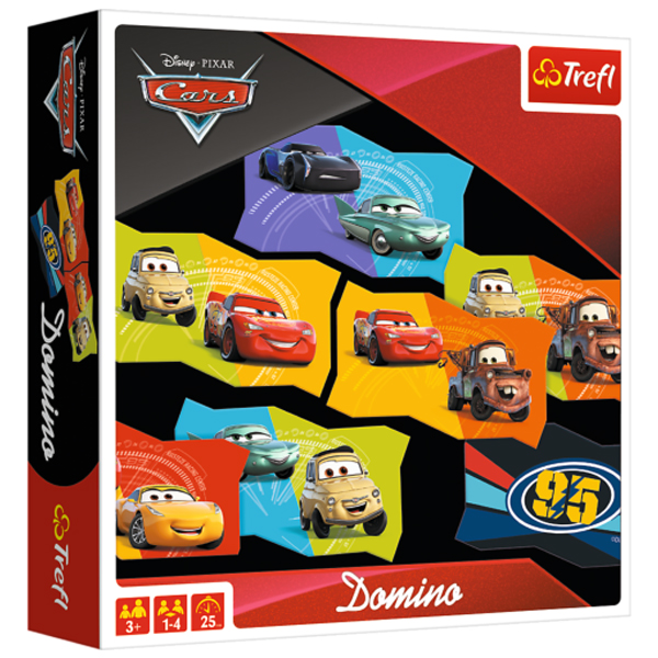 بازی فکری ترفل مدل Domino Cars