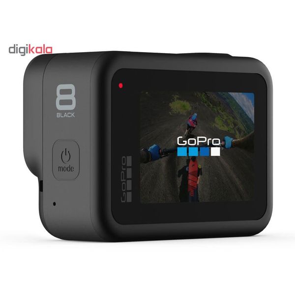 دوربین فیلم برداری ورزشی گوپرو مدل HERO8 Black به همراه لوازم جانبی پلوز