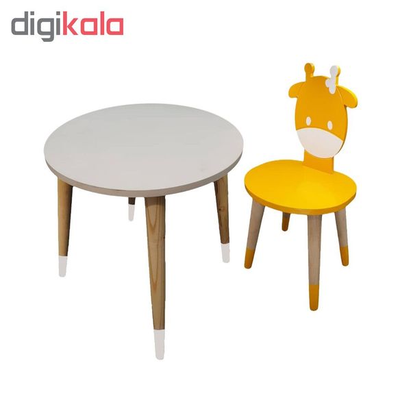 ست میز و صندلی کودک مدل Giraffe