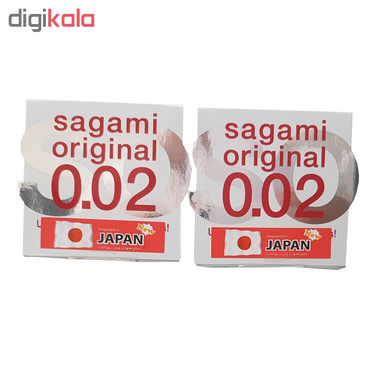 کاندوم ساگامی مدل نرمال بسته 2 عددی