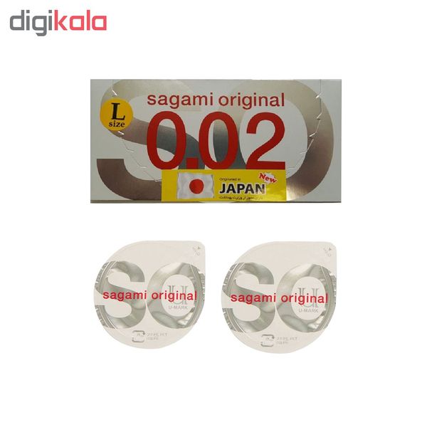 کاندوم ساگامی مدل L02-2 بسته 2 عددی