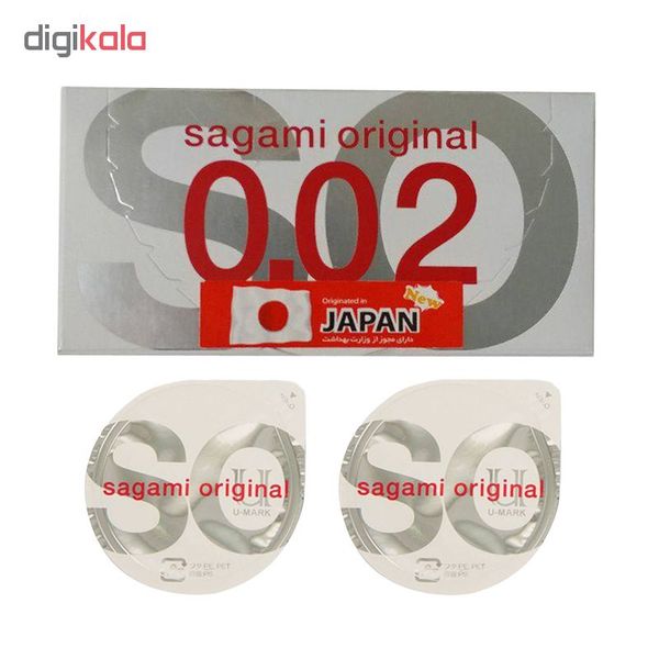 کاندوم ساگامی مدل N02-2 بسته 2 عددی