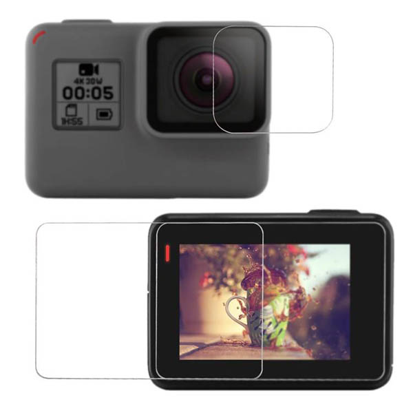 محافظ صفحه نمایش و لنز دوربین پیکسی مدل H9 مناسب برای دوربین های ورزشی گوپرو