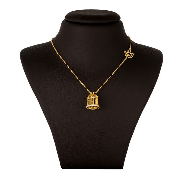 گردنبند طلا 18 عیار زنانه جواهری سون مدل 2388