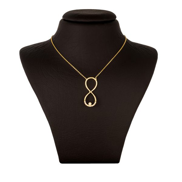 گردنبند طلا 18 عیار زنانه جواهری سون مدل 2390