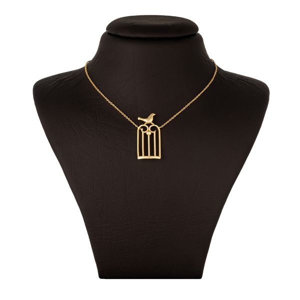 گردنبند طلا 18 عیار زنانه جواهری سون مدل 2392