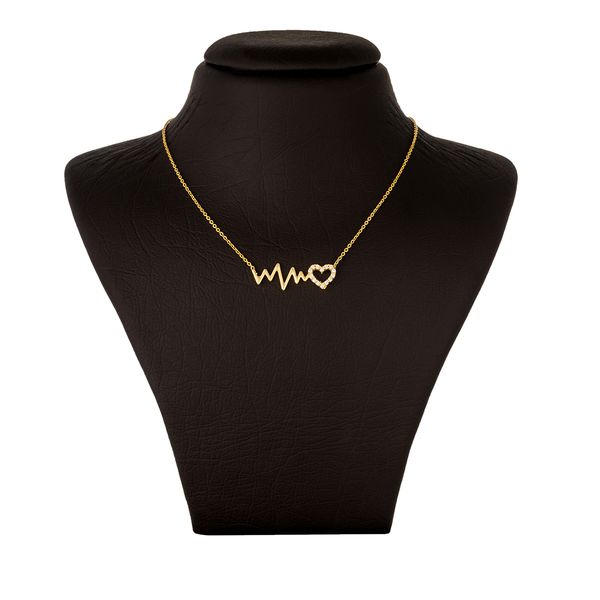 گردنبند طلا 18 عیار زنانه جواهری سون مدل 2393