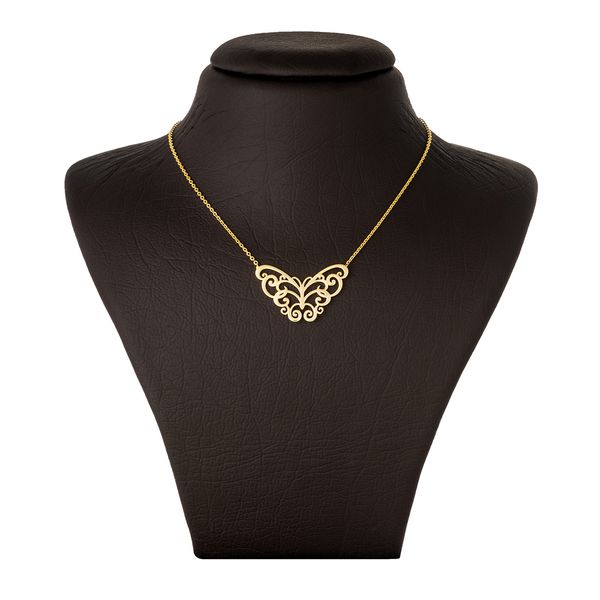گردنبند طلا 18 عیار زنانه جواهری سون مدل 2394