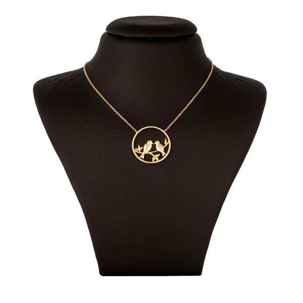 گردنبند طلا 18 عیار زنانه جواهری سون مدل 2395